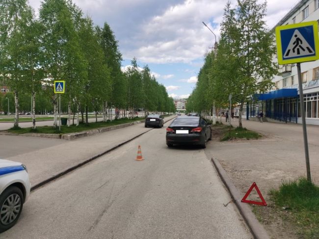 В Ухте водитель Hyundai сбил 11-ти летнего велосипедиста